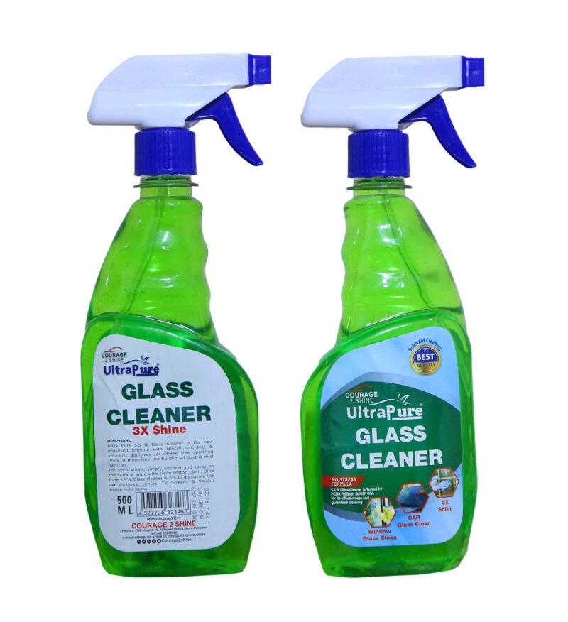 Multi-surface glass cleaner