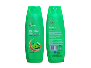 Healthy hair with herbal ingredients