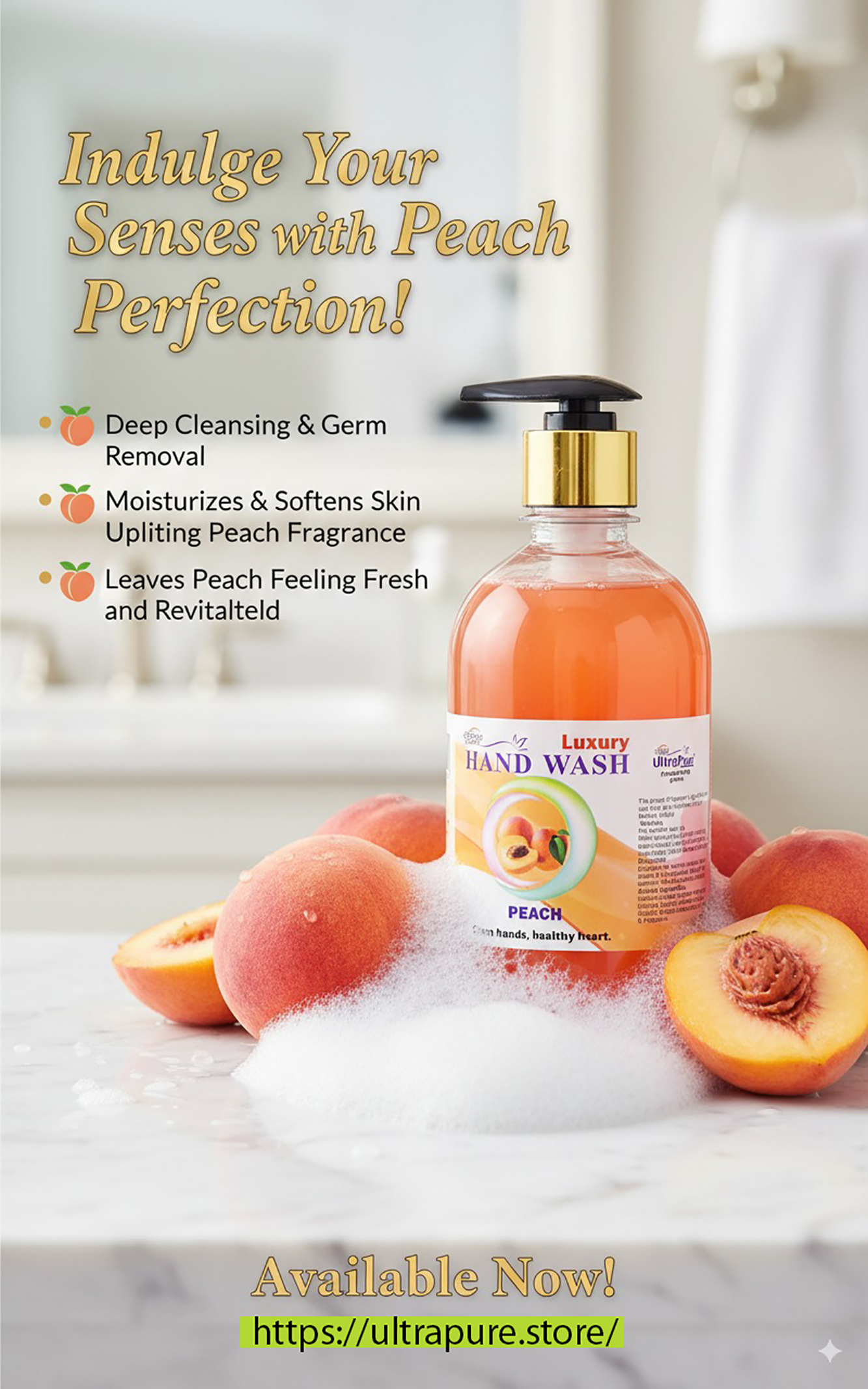 Hand Wash Luxury 500ml - Image 4