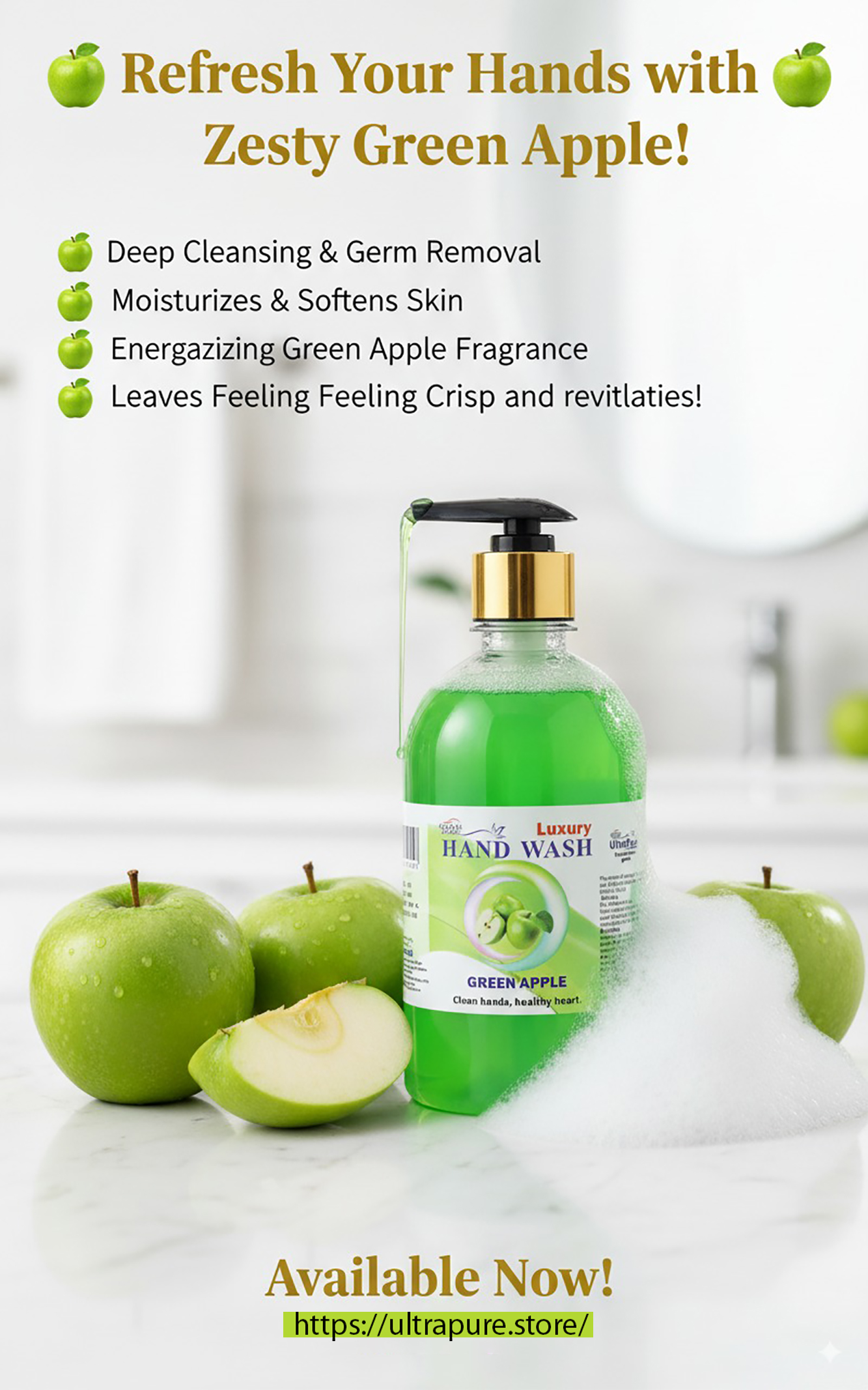 Hand Wash Luxury 500ml - Image 5
